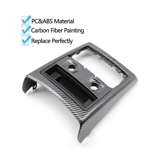 Rejilla de ventilación trasera para Serie 3 E90 E91, confort para los pasajeros 4