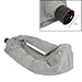 TUFGO Wall Grinder Vacuum Bag, 1 Pack or 2 Pack, Non Dust Self Priming Sandpaper Machine Collector for Wall Sanding Power Tool Parts, Grey(2PCS)