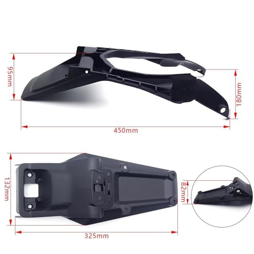 Feu arrière de moto cassé ? Solution robuste avec support de plaque pour Husqvarna FE - 2