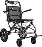 LANGLEBIG: Dieser faltbar leicht rollstuhl hat einen hochwertigen, leichten Carbonfaser-Aluminium-Rahmen, der tausendfach auf strukturelle Stabilität und Belastbarkeit getestet und abgestimmt wurde. Dieser Rollstühle Premium hat ein maximales Benutzergewicht von 100 kg.