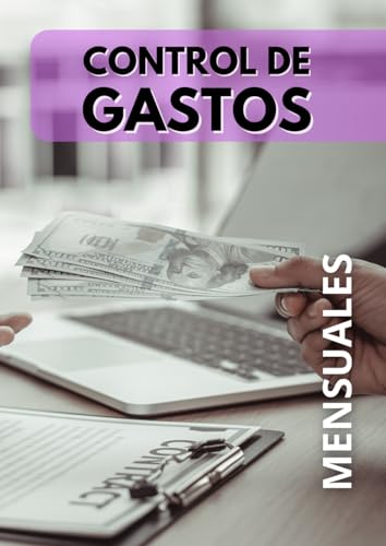CONTROL DE GASTOS: Un práctico cuaderno para controlar tus ingres...