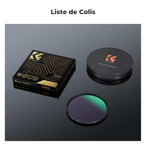 K&F Filtre Nano X natural night 52mm - vue 8