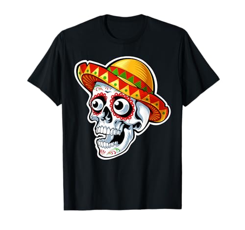 Dia De Los Muertos Camiseta Day of the Dead Halloween Costume T-Shirt
