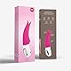 FUN FACTORY Externer Klitoris-Vibrator VOLTA (Pink) – Leiser & kraftvoller Auflegevibrator zur Stimulation von Klitoris, Nippel, Penis - 100% medizinisches Silikon mit LOOP Griff