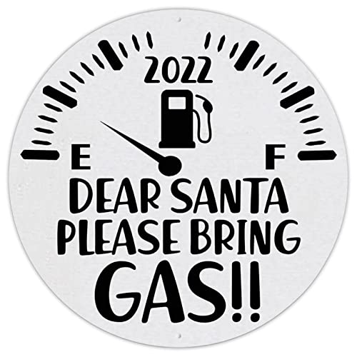 2022 Christmas Is in The Tank �E�F���J�����^���E�H�[���f�R���[�V���� ����Ȍ`�� ���E���h�u���L�Ŕ� ���^������ �E�H�[���T�C�� �|�X�^�[ ���� �h�A�v���[�N �u���L�Ŕ� 30.5x30.54cm