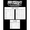 MagnumTarget 3/8 AR500 Hardened T-Post Hook-6pc NRA Metal Gong Range Target