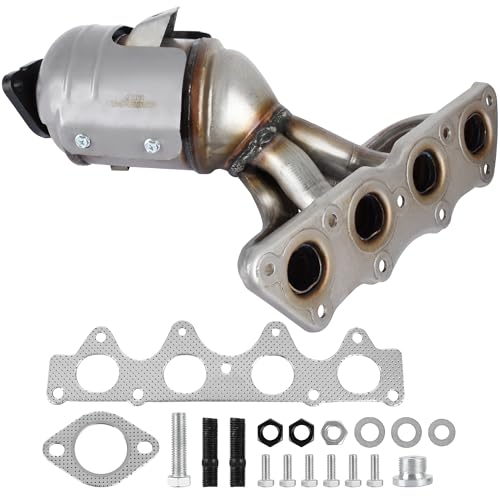 KLN Catalytic Converter with Gasket Kit Compatible with Hyundai & Kia Models - Accent 2012-2017, Veloster 2012-2017, Soul 2012-2016, Rio 2012-2017 L4 1.6L- E.P.A. Compliant