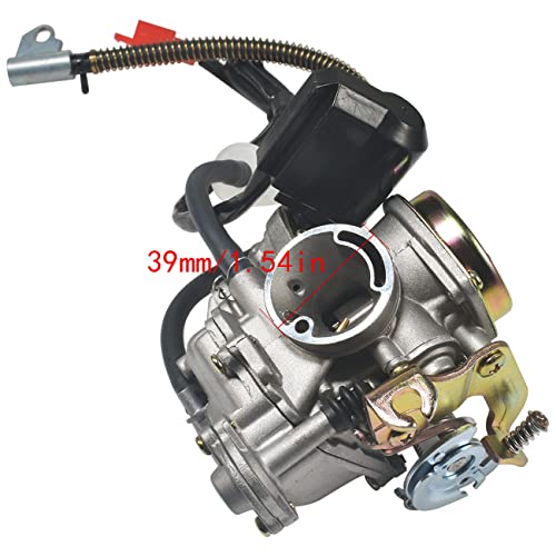 Jtfrkope AMZL-MH2458 50Cc Carburetor 4 Stroke Gy6 High Performance 139Qmb Carburetor thumb #2