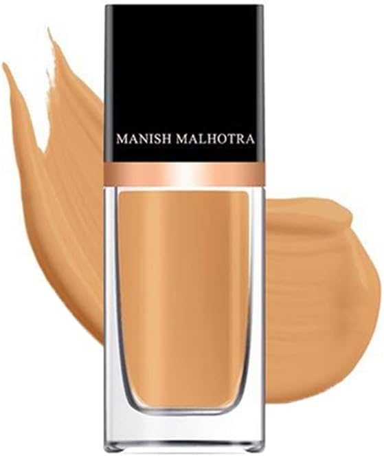 MyGlammManish Malhotra Beauty Skin Awakening Foundation Cream Form- Neutral Beige - 34gm | For Medium Skin | With Vitamin C, Long Lasting, Medium to High Coverage