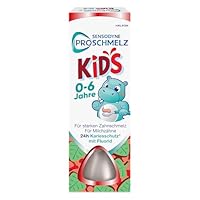 Sensodyne ProSchmelz Kids Zahnpasta, Zahnpasta Kinder für 0-6 Jahre, für die Milchzähne, Für starken Zahnschmelz und zum Schutz vor Zuckersäuren, 50ml