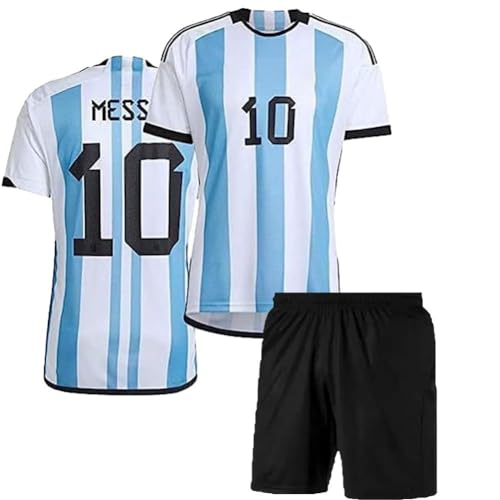 Image of Soccer Football Inter Home Away Special Edition Football Jersey T-Shirt with Shorts (Kid's, Boy'&Men)