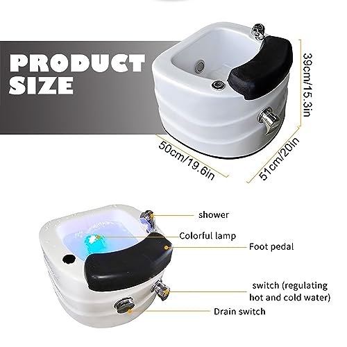 Pediluvio Spa para Pie con Masaje y Control de Agua miniatura 2
