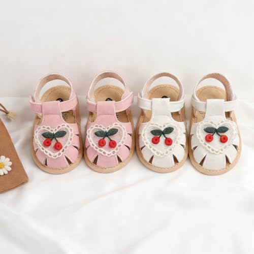 Image of Infant Baby Boys Girls Summer Sandals Party Wedding Dress Flats Shoes Newborn Crib Shoes First Walkers Prewalkers 0-18 Months