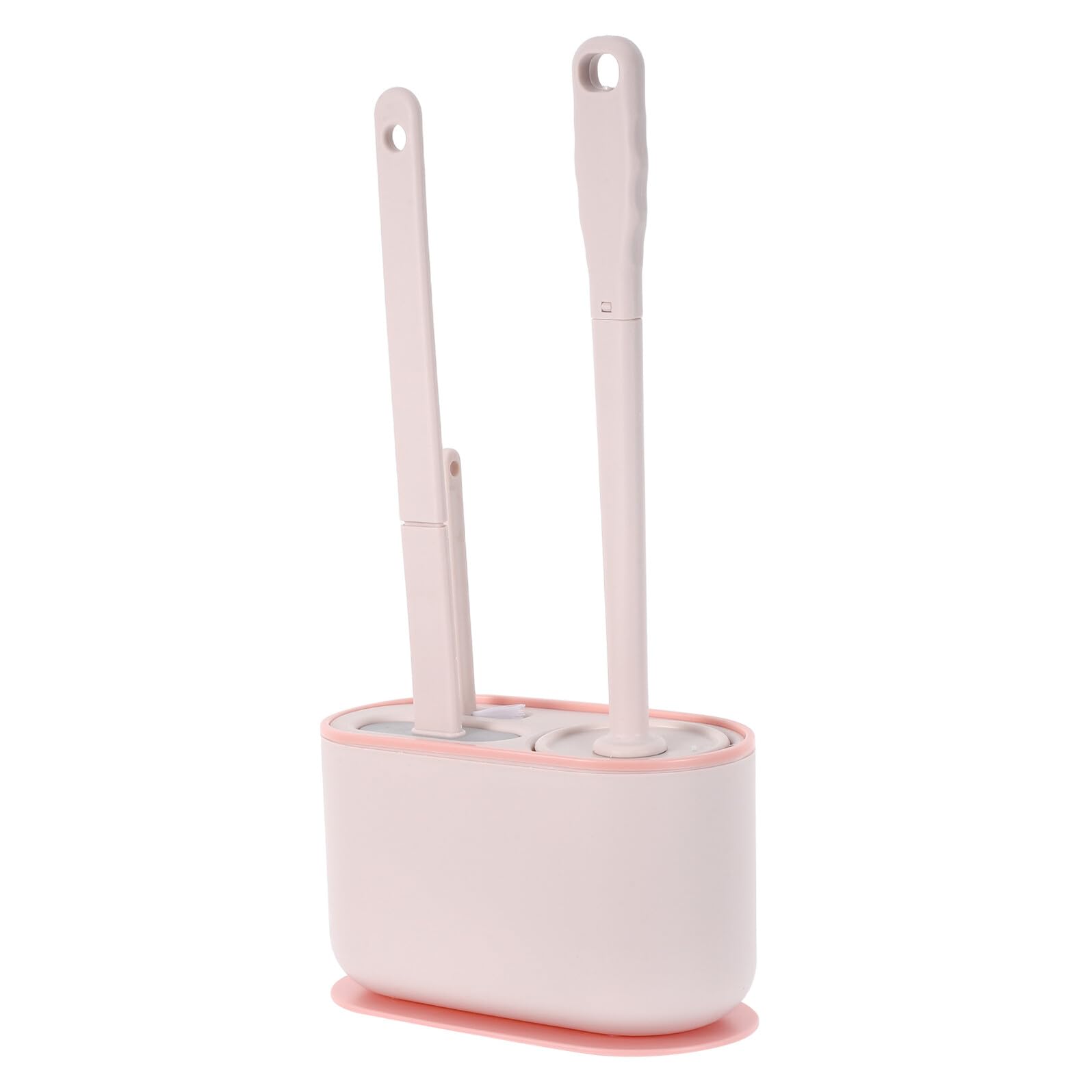 Brosse WC avec kit de nettoyage inclus, manche extensible et support mural réutilisable