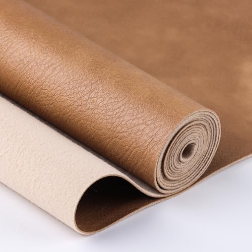 Feuilles en similicuir Y880 marron pour relooker vos tabourets de cuisine DIY