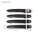 WZXDAUTO Exterior Door Handles Covers for Toyota 4RUNNER 2003-2009 / Prado 2003-2009 / Highlander 2009-2014 / Tacoma 2005-2010 4 Door 1 Set 8 Pcs (Matte Black)