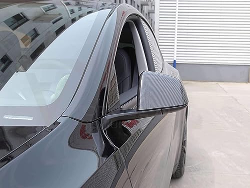 Coque de rétroviseur noir brillant pour Tesla Model 3 - 3