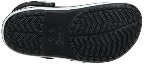 CROCS Bayaband Clog - Black/White - M11 , 205089-066-M11, Unisex Adult , Black/White , M11