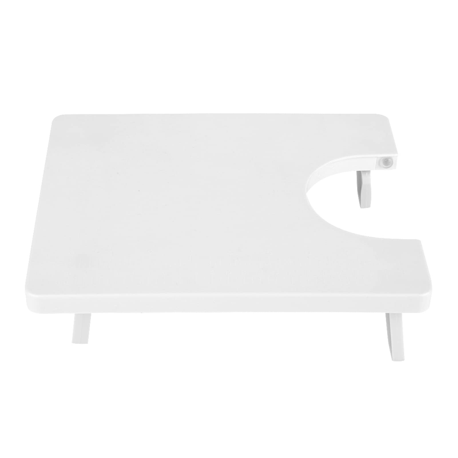 Mini Macchina da Cucire in Plastica ABS con Scheda di Prolunga per Tavolo Allungabile Pulsanti a Bassa/Alta velocità Mini Macchina da Cucire Portatile per Uso Domestico