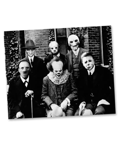 Vintage Gothic Horror Poster Print
