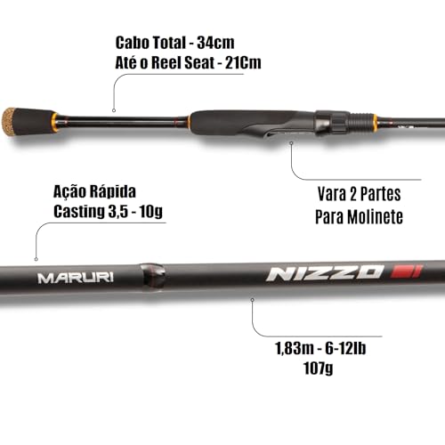 MARURI, VARA PARA MOLINETE MARURI NIZZO 6'0