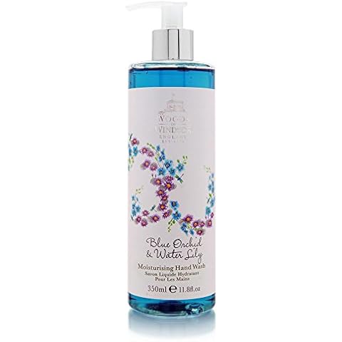 Woods of Windsor Blue Orchid & Waterlily Moisturising Hand Wash for her, 350ml Cover