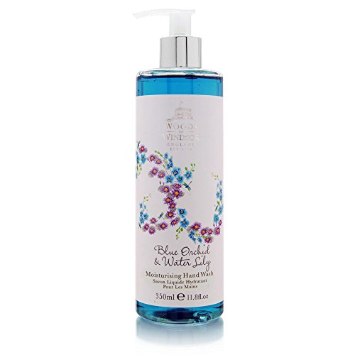 Woods of Windsor Blue Orchid & Waterlily Moisturising Hand Wash for her, 350ml