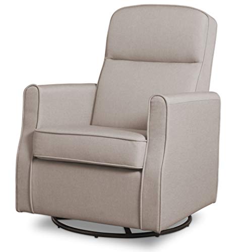 graco remi upholstered swivel glider