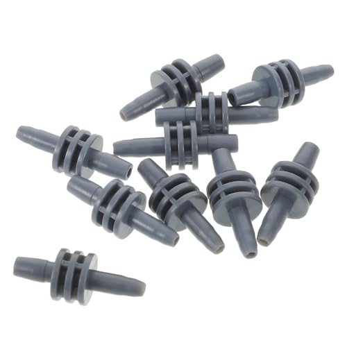 minkissy 10 Stück Blutdruckmessgerät Armverbinder I förmiger Ersatzadapter 7mm Schlauchverbinder Flexibel für Elektronische Monitore Zuhause und Unterwegs