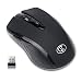 GOFREETECH Wireless Mouse 2.4GHz Portable Mobile Mouse Optical Mice with USB Receiver, 3 Adjustable DPI Levels for Sensitivity, 6 Buttons for Notebook PC Laptop Computer, Black