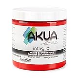 Akua Intaglio Ink 8 Oz Scarlet Red