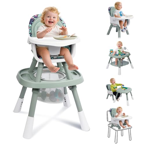 15-in-1 Convertible Baby High Chair & Activity Center