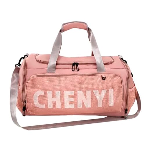 Bolsa Mala Mochila Academia Fitness Esportiva Bag Viagem Ginástica Bolsa Treino Cross Impermeável Porta Tênis Roupas Grande Qualidade Premium Chenyi (ROSA)