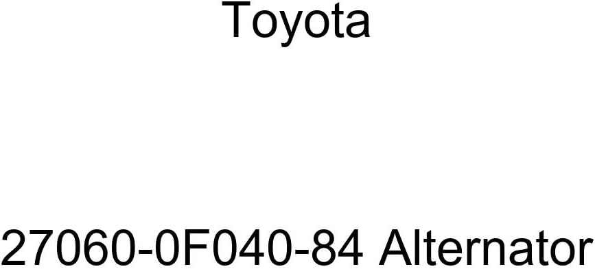 Toyota Genuine Parts - Reman Alternator 2Uz (27060-0F040-84)