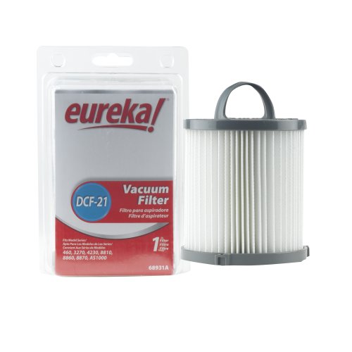 Genuine Eureka DCF-21 Vacuum Filter, Case Pack of 2 Filters