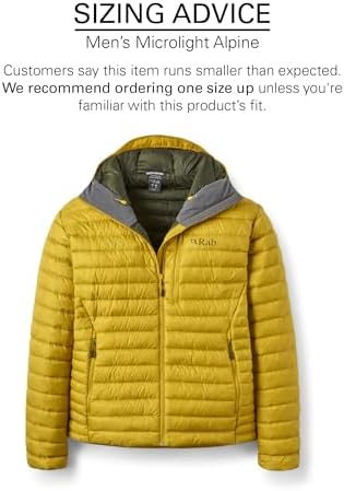 RAB Men's Microlight Alpine Down Jacket