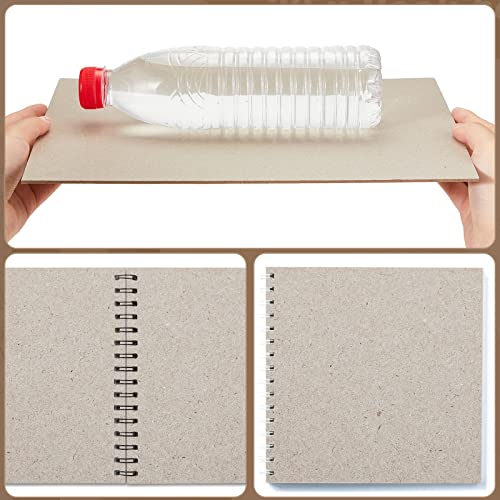 image for Lewtemi 20 Pcs Book Board, Binders Board Chipboard Designer Bookboard 