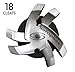 Softspikes Silver Tornado Golf Spikes - Fast Twist 3.0 - Silver/Black - 18 Count