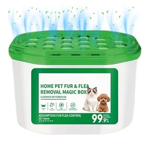 Home Pet Hair And Odor Removal Box - Keep Spaces | Air Purification Box With Efficient Automatic Dust Collector | Households Wit