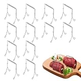 12 Stück Rouladenklammern,Rouladenklammern aus Edelstahl...