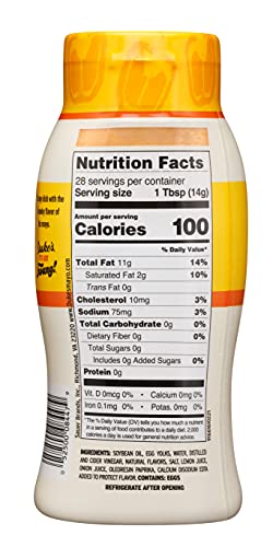 Image of Duke's Roasted Red Pepper Flavored Mayonnaise Squeeze Bottle - Sweet & Smoky, 14 Ounce (Pack of 1)