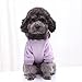 Tonsee Hundepullover kleine Hunde Mittlerer Hund Kapuzenpullis Hundepullover Hoodie Hunde Pullis Welpen Jacke Hunde Klamotten Warmer Wintermantel Haustier Kleidung Fleece Sweater (Lila, S)