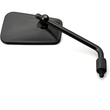 Amazon デイトナ ハイビジミラー バイク用 ミラー 片側1本 左右共通 10mm正ネジ 新保安基準適合 クラシック ロー ブラック 98918 車 バイク 車 バイク