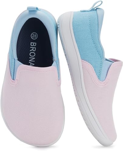 BRONAX Wide Toe Box Barefoot Shoes for Toddler/Little Kid | Minimalist Sneakers for Boys/Girls | Zero Drop