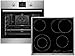 Produktbild AEG BES331 Set Backofen BES33101ZM + Glaskeramikkochfeld HK634060XB