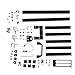 Open Air ITX Case, ITX Computer Case, DIY ITX PC Case, Open Aluminum Frame Chassis Compatible with ITX Motherboards and 17x17/17x19 Motherboards, and Water Cooling Chassis