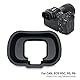 KIWIFOTOS Kamera Augenmuschel Okular für Canon EOS R5C R5 R6 R6II, R5 R6 R5C Sucherschutz Zubehör