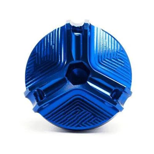 Tapa Frenos YZFR125 de Aluminio Azul para Depósito de Moto