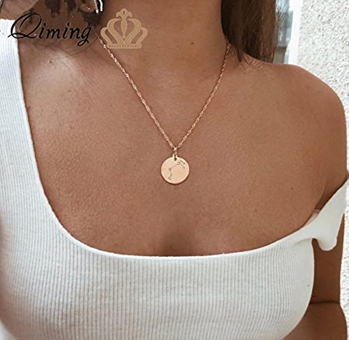 Collar Zodiaco Mujer 12 Constelaciones Cristal Horóscopo