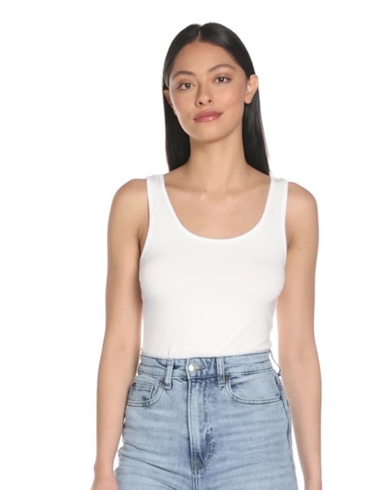 Canotta Donna ONLY Onlhenny Life – Bianco, Taglia M – Design Danese Moderno
